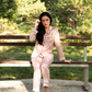 TIMELESS Dusty Rose Blush Long-Sleeve & Pants Set
