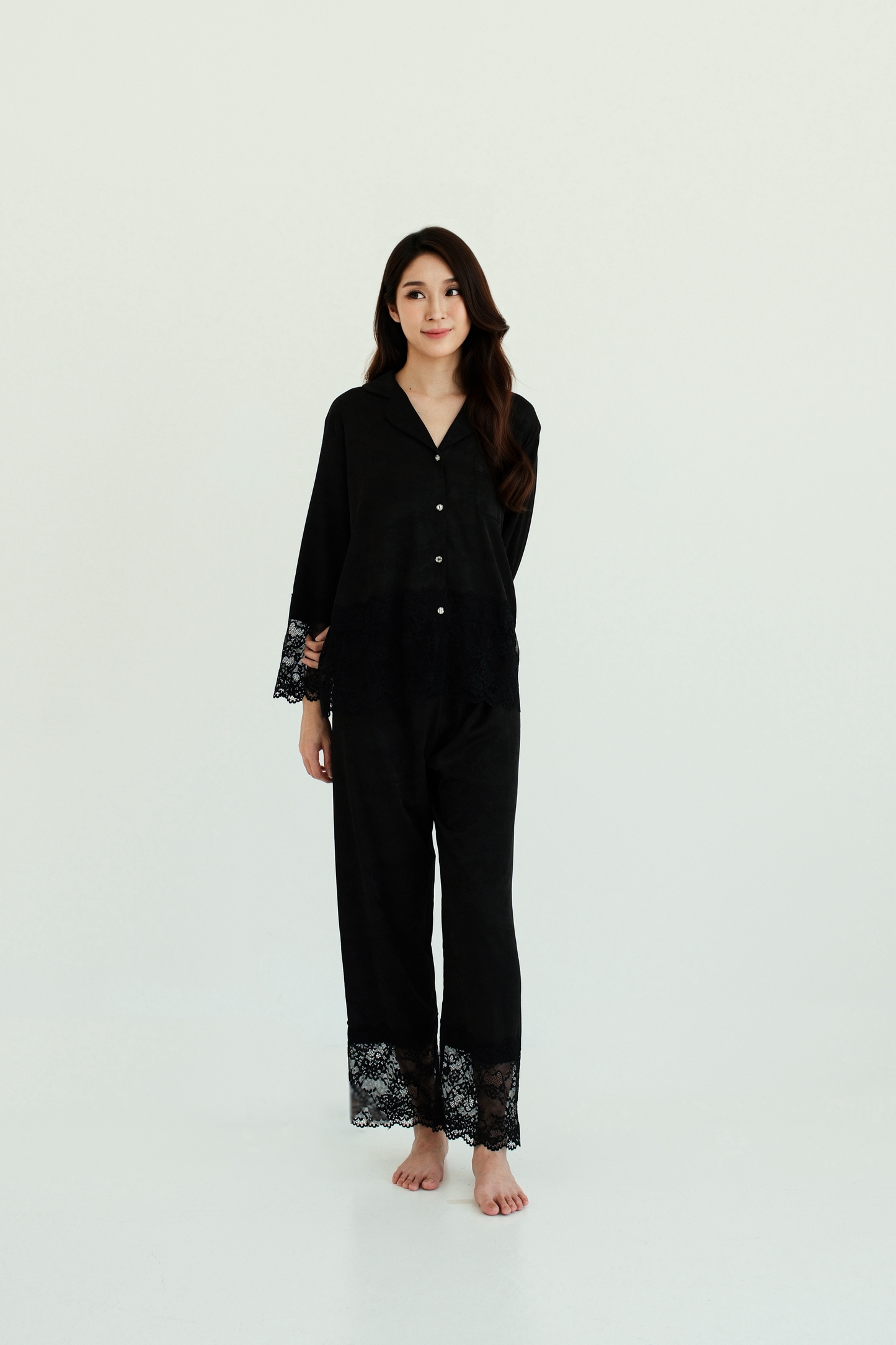 BEA Black Long Sleeve Set