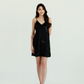 BLAKE Midnight Black Herringbone Texture