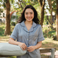 TIMELESS Dusty Slate Blue Short-Sleeve & Shorts Set