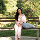 TIMELESS Dusty Rose Blush Long-Sleeve & Pants Set