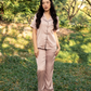 TIMELESS Dusty Rose Blush Short-Sleeve & Pants Set