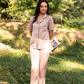TIMELESS Dusty Rose Blush Short-Sleeve & Pants Set