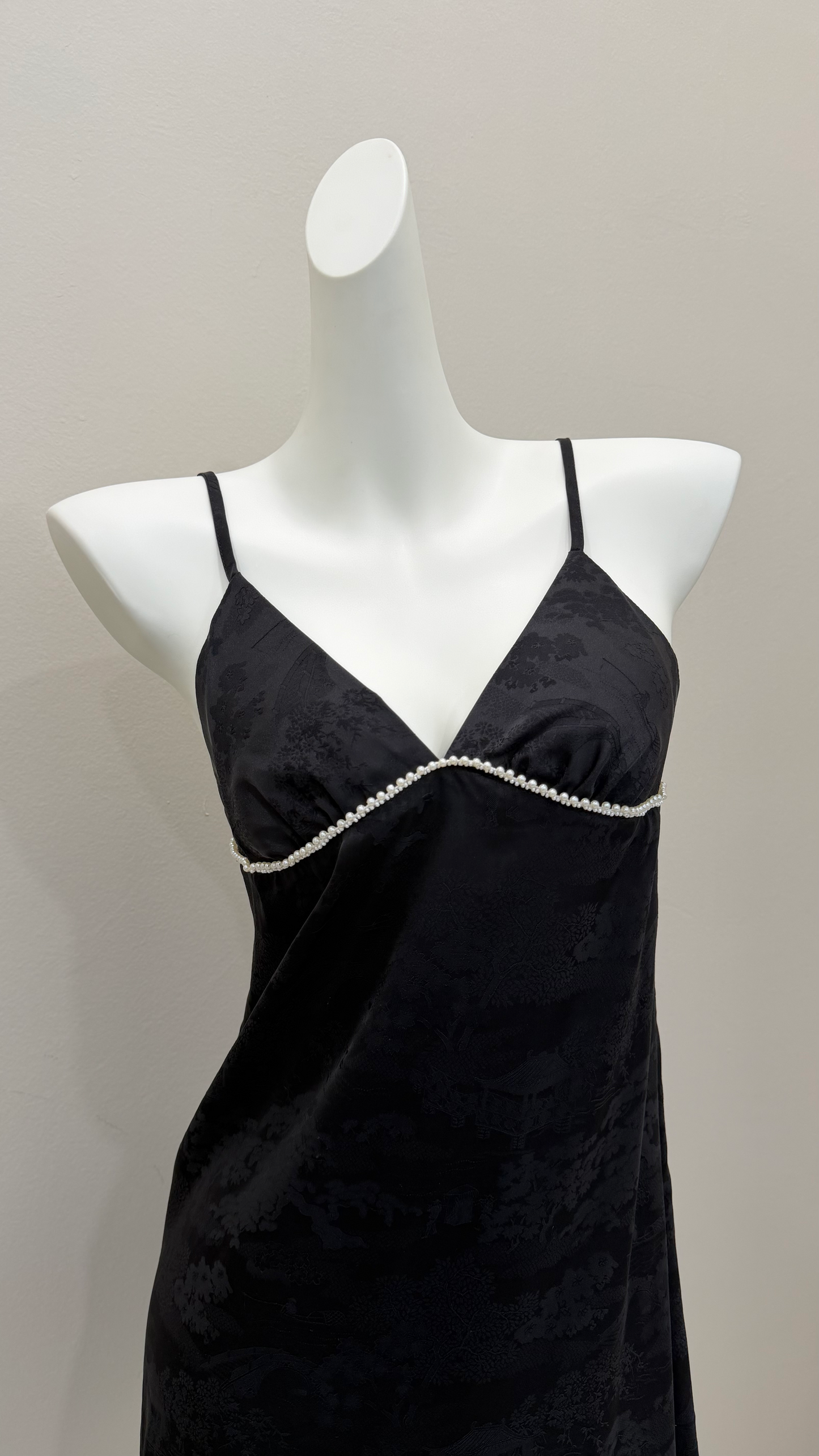 BEA Black Short Nightgown Rope Set
