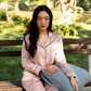 TIMELESS Dusty Rose Blush Long-Sleeve & Pants Set