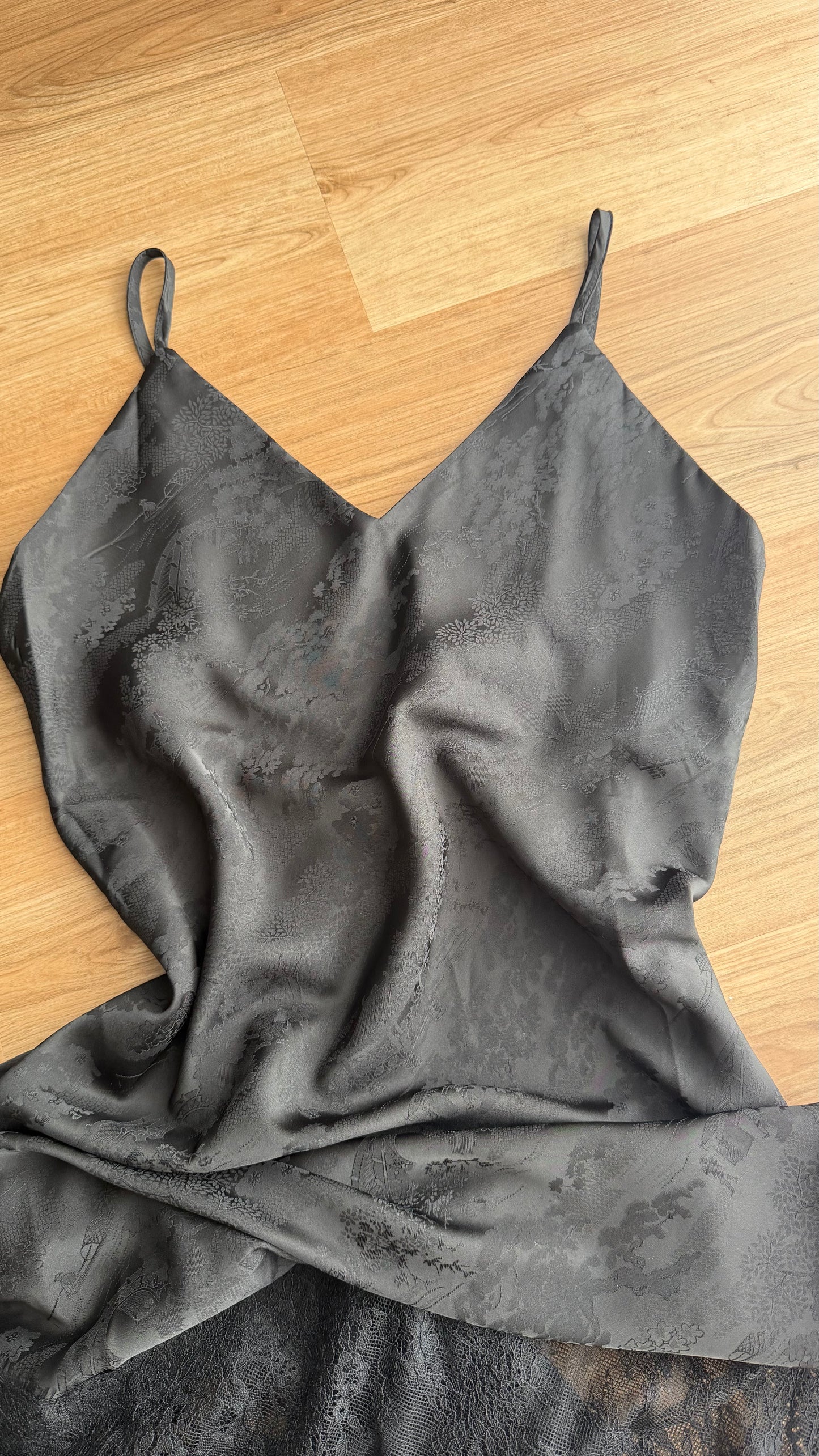 BEA Black Maxi Nightgown