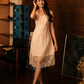 BEA Champagne Pink Maxi Nightgown