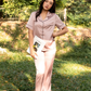 TIMELESS Dusty Rose Blush Short-Sleeve & Pants Set