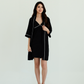 BEA Black Short Nightgown Rope Set