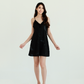BLAKE Midnight Black Herringbone Texture