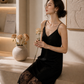 BEA Black Maxi Nightgown